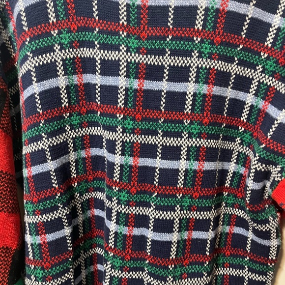 Winona Knit Christmas ugly cardigan vintage cotton sweater womens size medium m - Picture 6 of 6